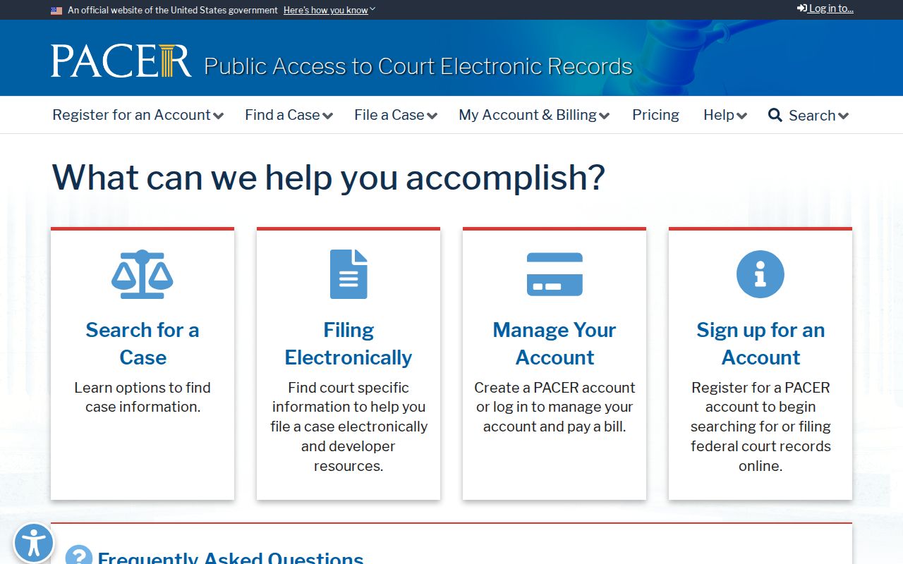 Uintah County criminal record access through federal PACER